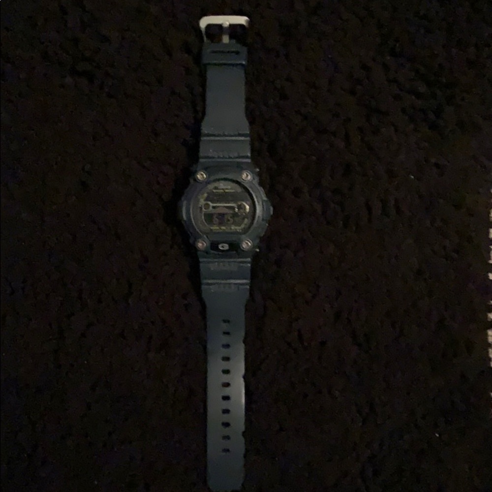 COPY - Dark blue Casio G-Shock watch, solar-power…